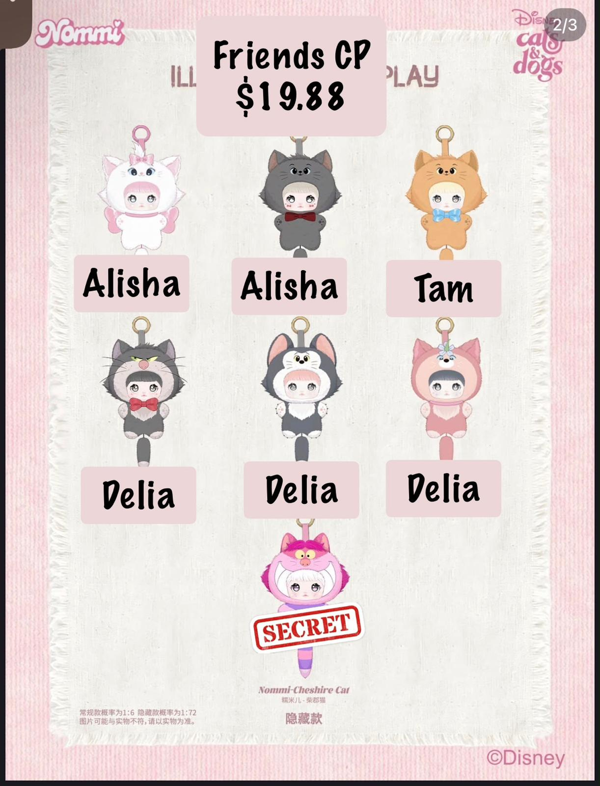 When nommi meets Disney cats series claim party
