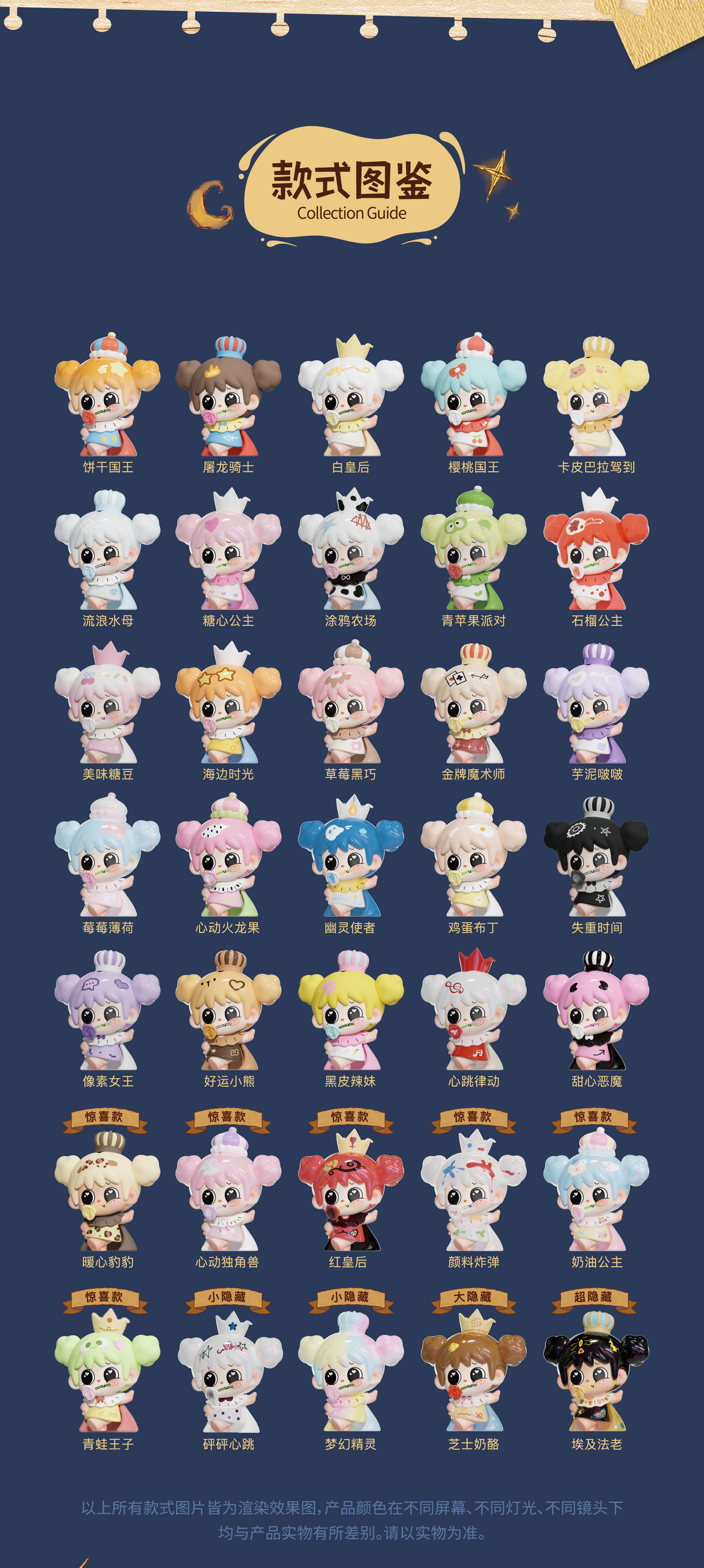 【Pre-order 10/11】Little King MInibean Series toy surprise box Dolls