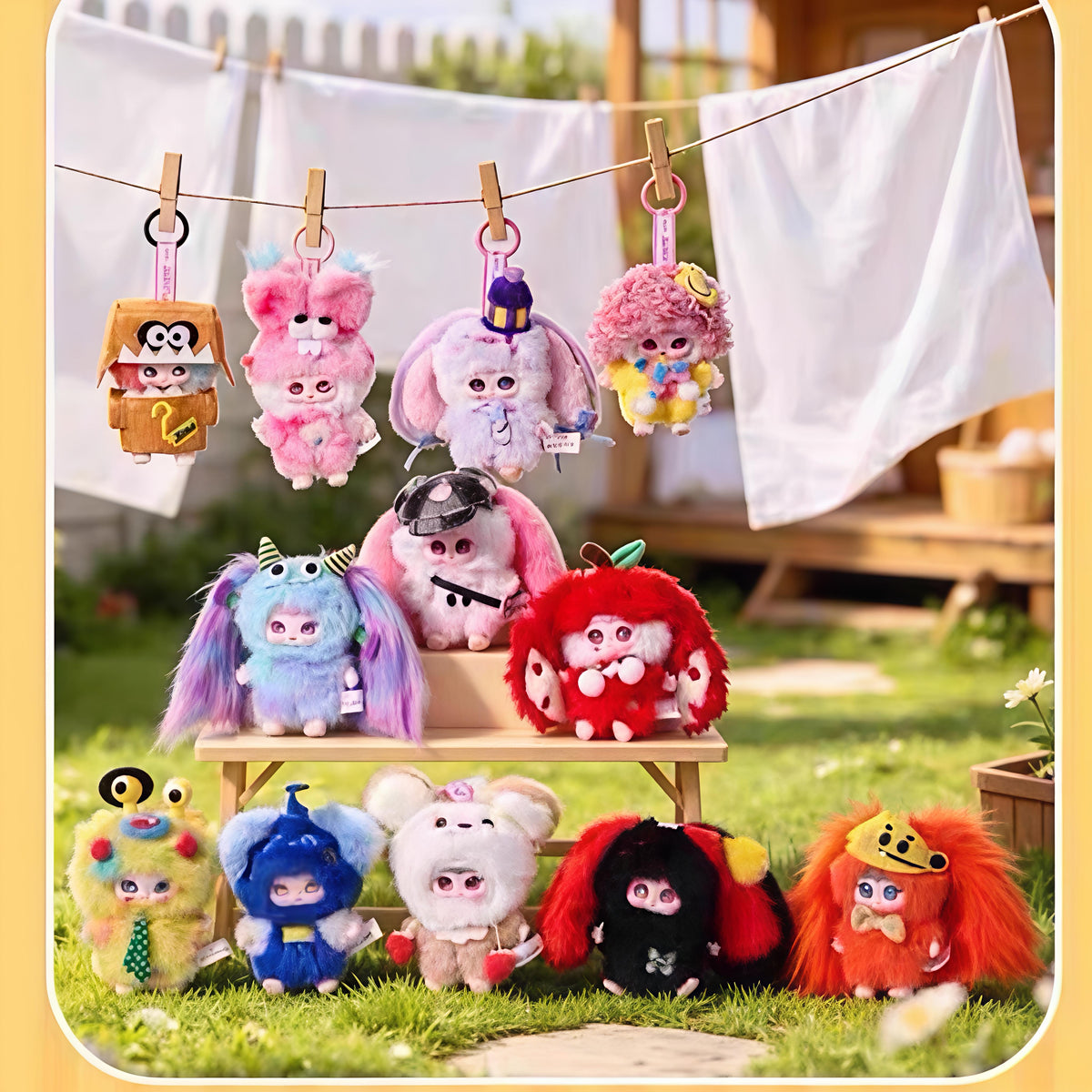 【Pre-order 10/10】Jiimo Tiny Kingdom Adventures Plush Series toy surprise box Dolls