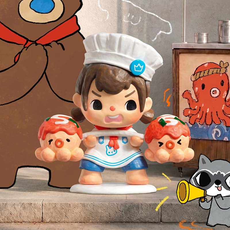 【Pre-order 10/16】POP MART Merodi Snack Time Series toy surprise box Dolls