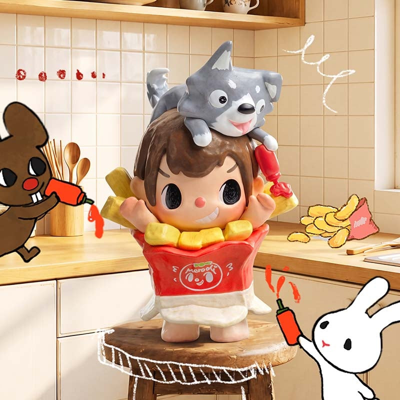 【Pre-order 10/16】POP MART Merodi Snack Time Series toy surprise box Dolls