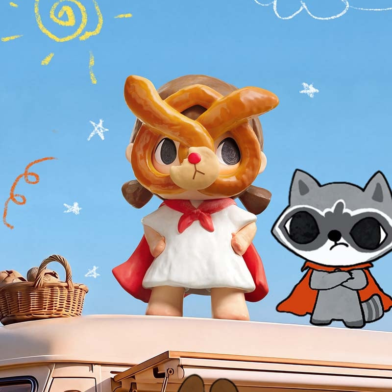 【Pre-order 10/16】POP MART Merodi Snack Time Series toy surprise box Dolls