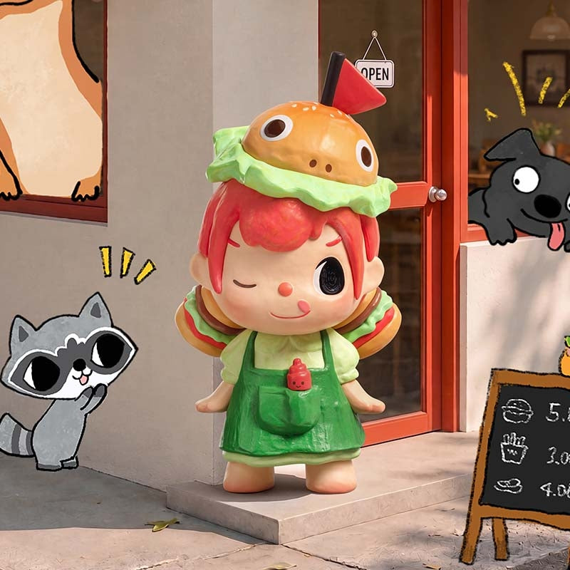 【Pre-order 10/16】POP MART Merodi Snack Time Series toy surprise box Dolls