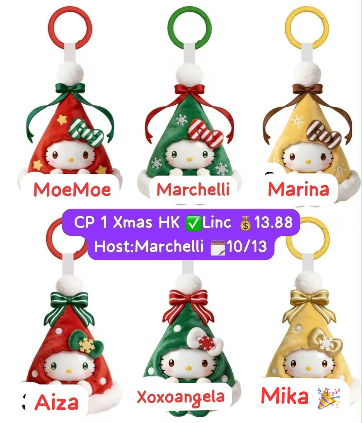 Hello Kitty “Peace and Wishes”series claim party