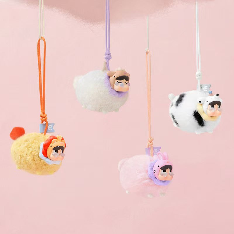 【Pre-order 10/22】PPMT Crybaby Crying Round n Round Scented Fluffy Ball Charm Series toy surprise box Dolls