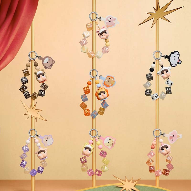 【Pre-order 10/22】PPMT Crybaby Crying Round n Round Beaded Phone Strap Series toy surprise box Dolls