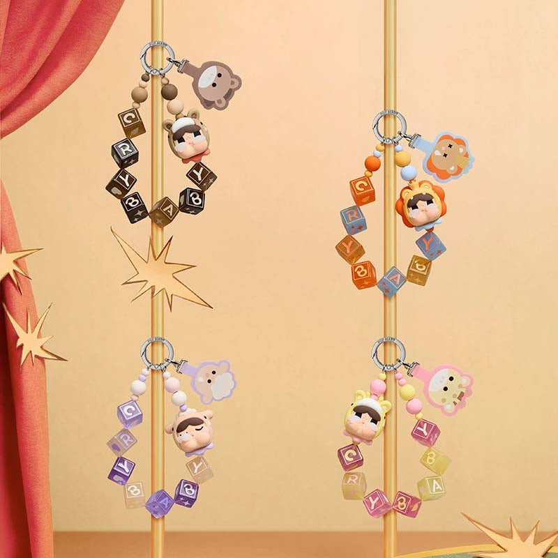 【Pre-order 10/22】PPMT Crybaby Crying Round n Round Beaded Phone Strap Series toy surprise box Dolls