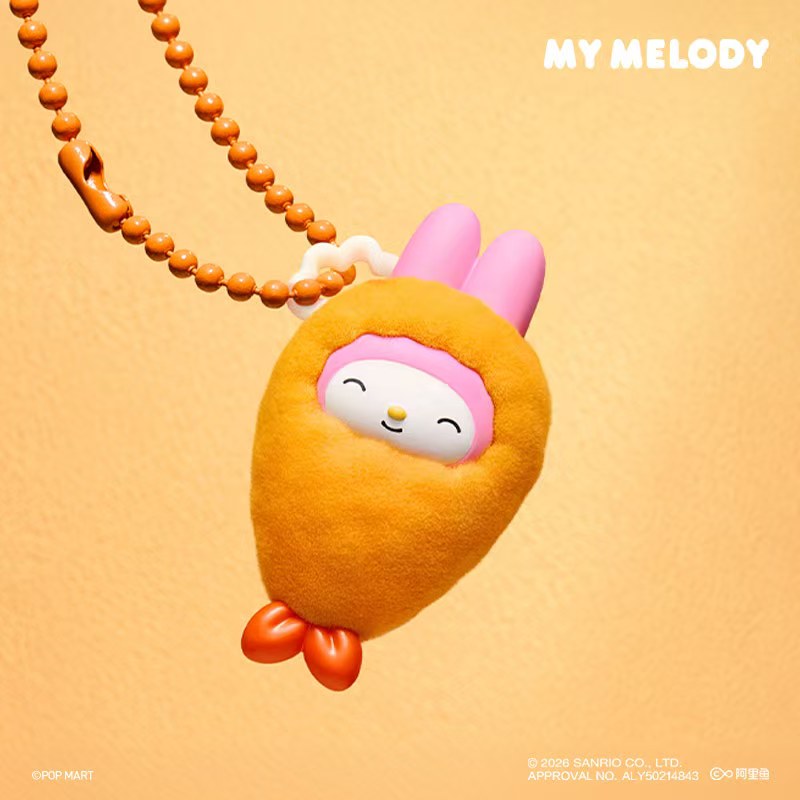 【Pre-order 10/22】PPMT Hello Kitty and Friends Fried Shrimp Minibean Series toy surprise box Dolls