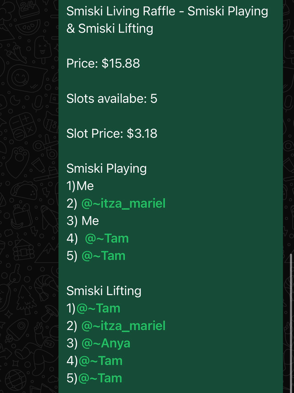 Smiski Living Series Claim Party