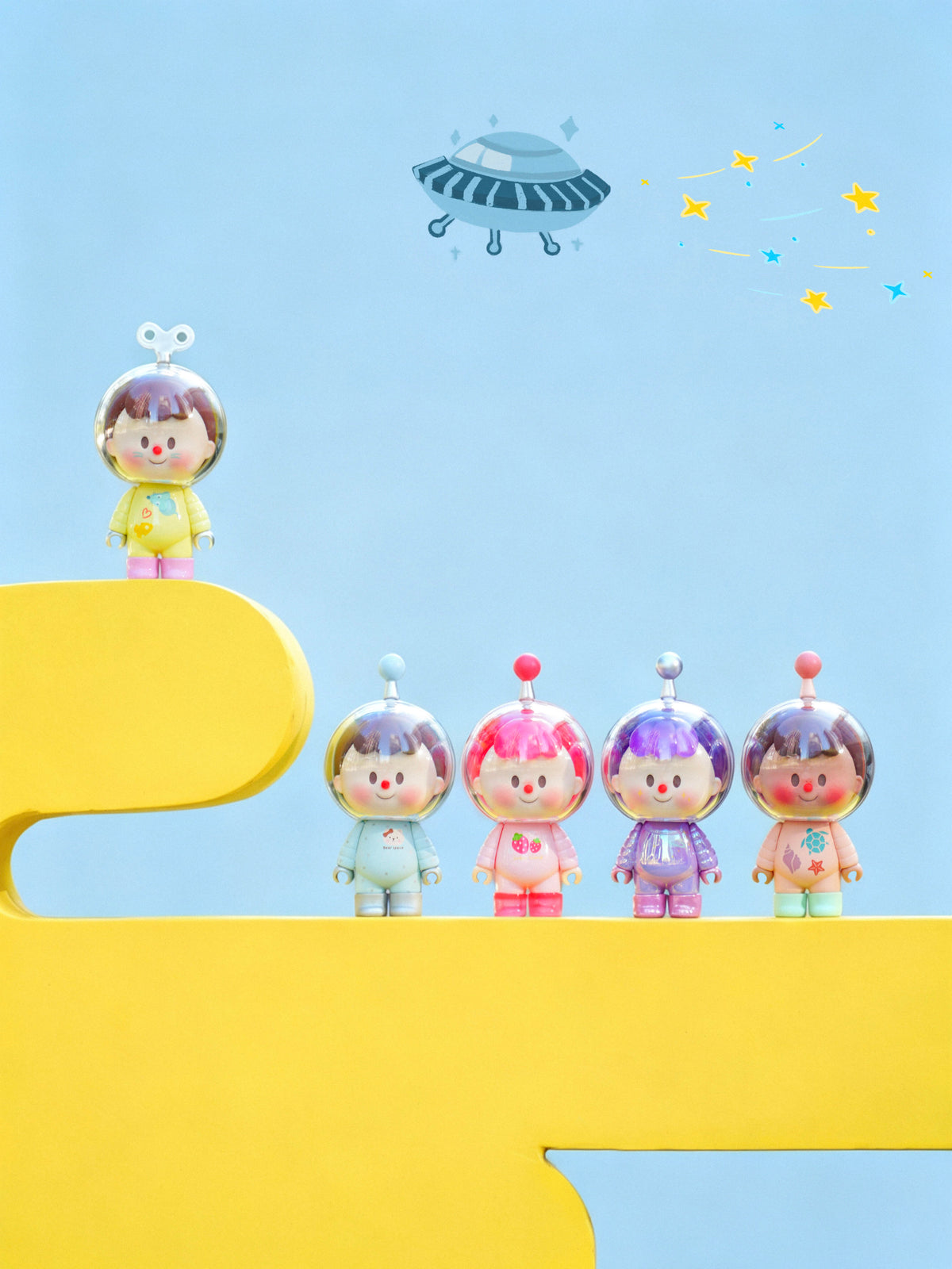 DuoDuo Mei Space Mini Series toy surprise box Dolls