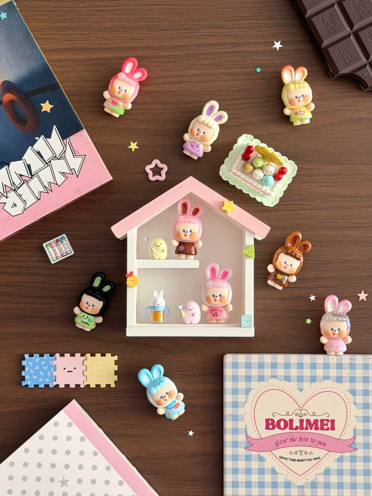 【Pre-order 10/29】Naib Wish Wish Minibean Series toy surprise box Dolls
