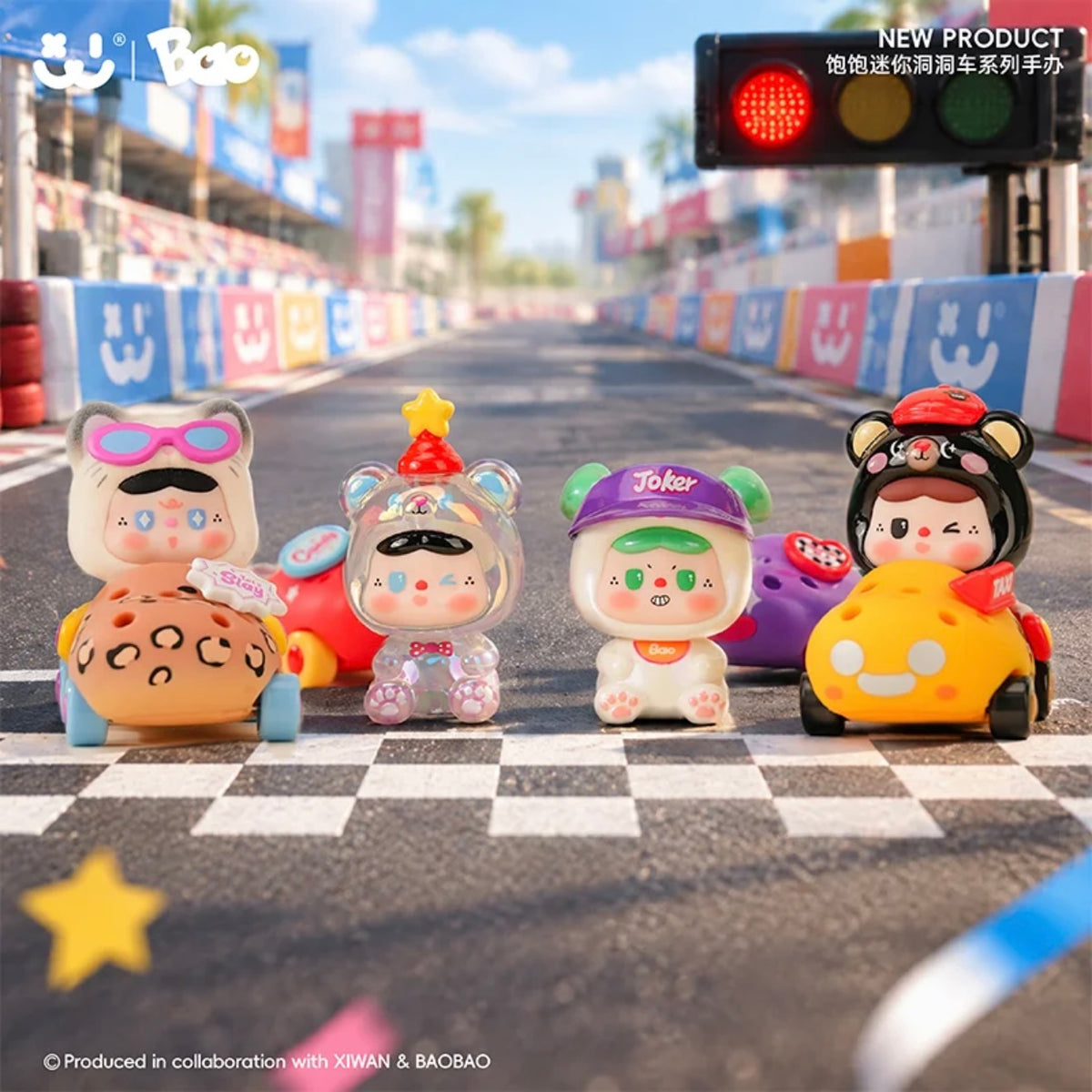 【Pre-order 11/02】BaoBao Mini Hole Car Series toy surprise box Dolls
