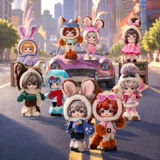 【Pre-order】Nommi Zootopia Metropolis Adventure 5-Joint Articulated Series toy surprise box Dolls