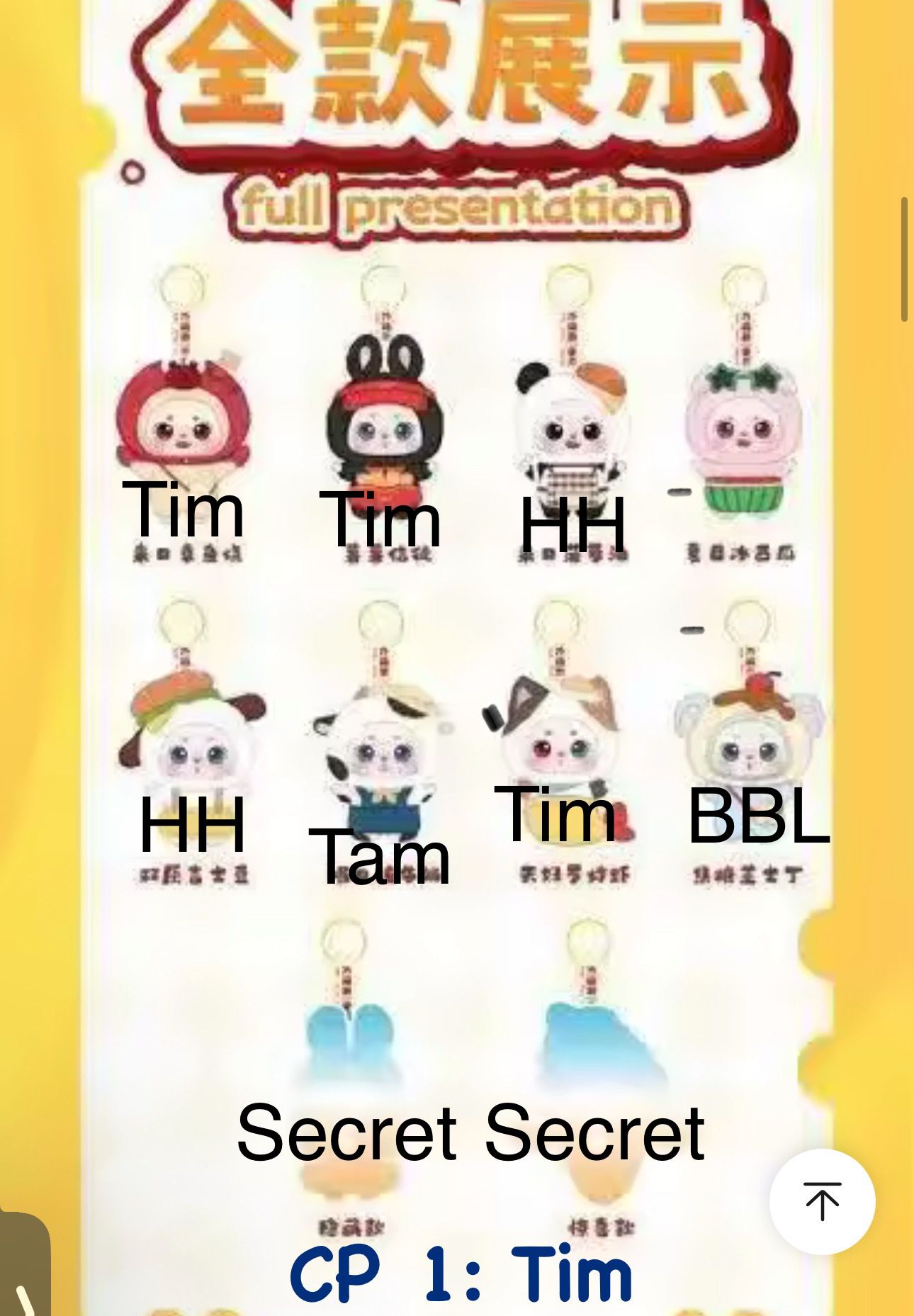 Bean Baby - What Should I Eat Today Plush Series toy surprise box Dolls