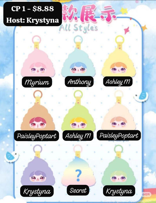 Cries Mood Diary Plush Series Claim Party