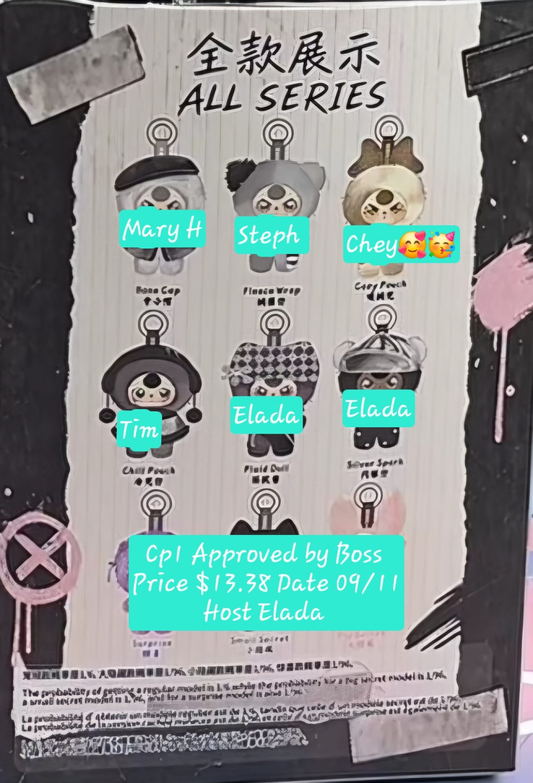 Baby three Minimalist Plush Collection Claim Party