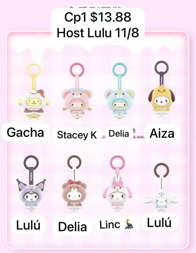 Sanrio Little cloak Series Claim party