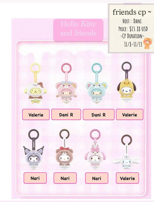 Sanrio Little cloak Series Claim party