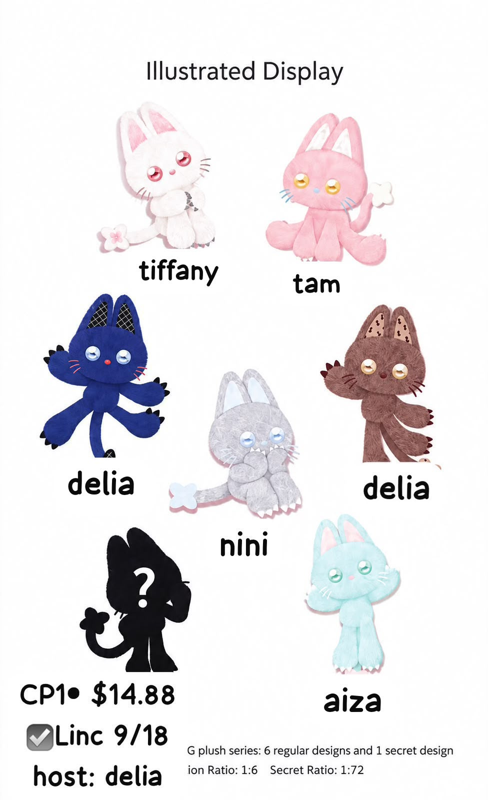 VINLAA viviHug Mini Hug Series Claim Party
