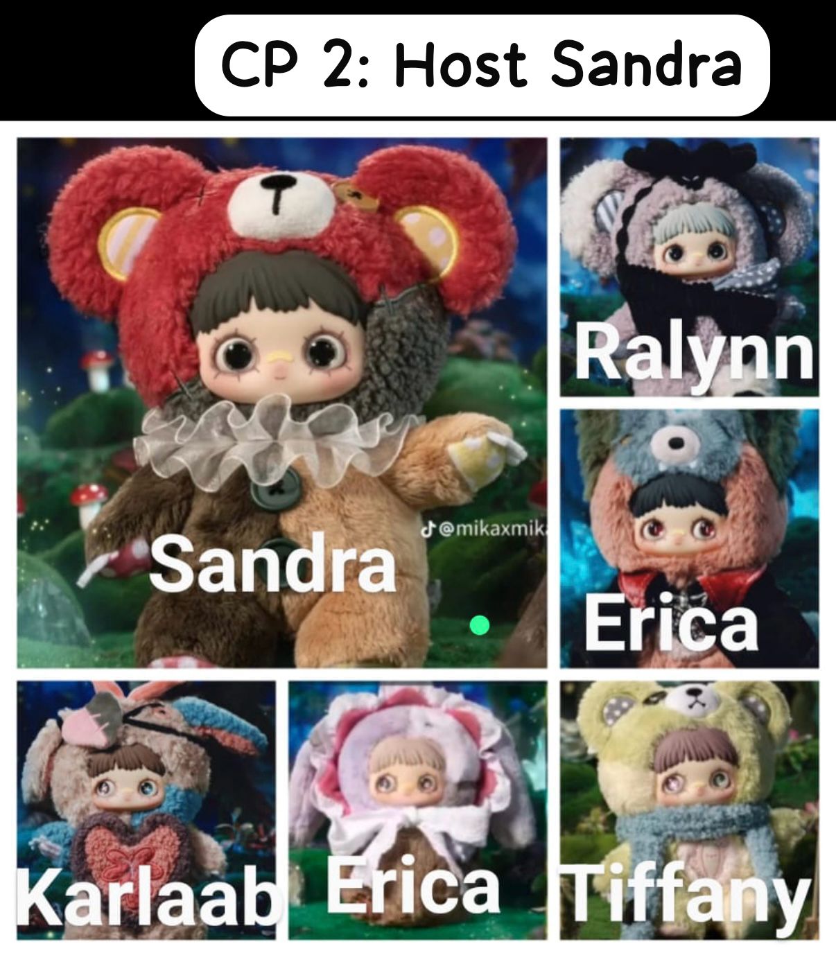 Maymei Jymbiote Neverland Plush Series toy surprise box Dolls
