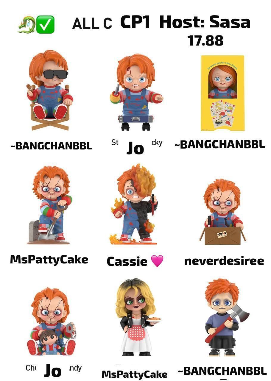 Chucky Franchies Series toy surprise box Dolls