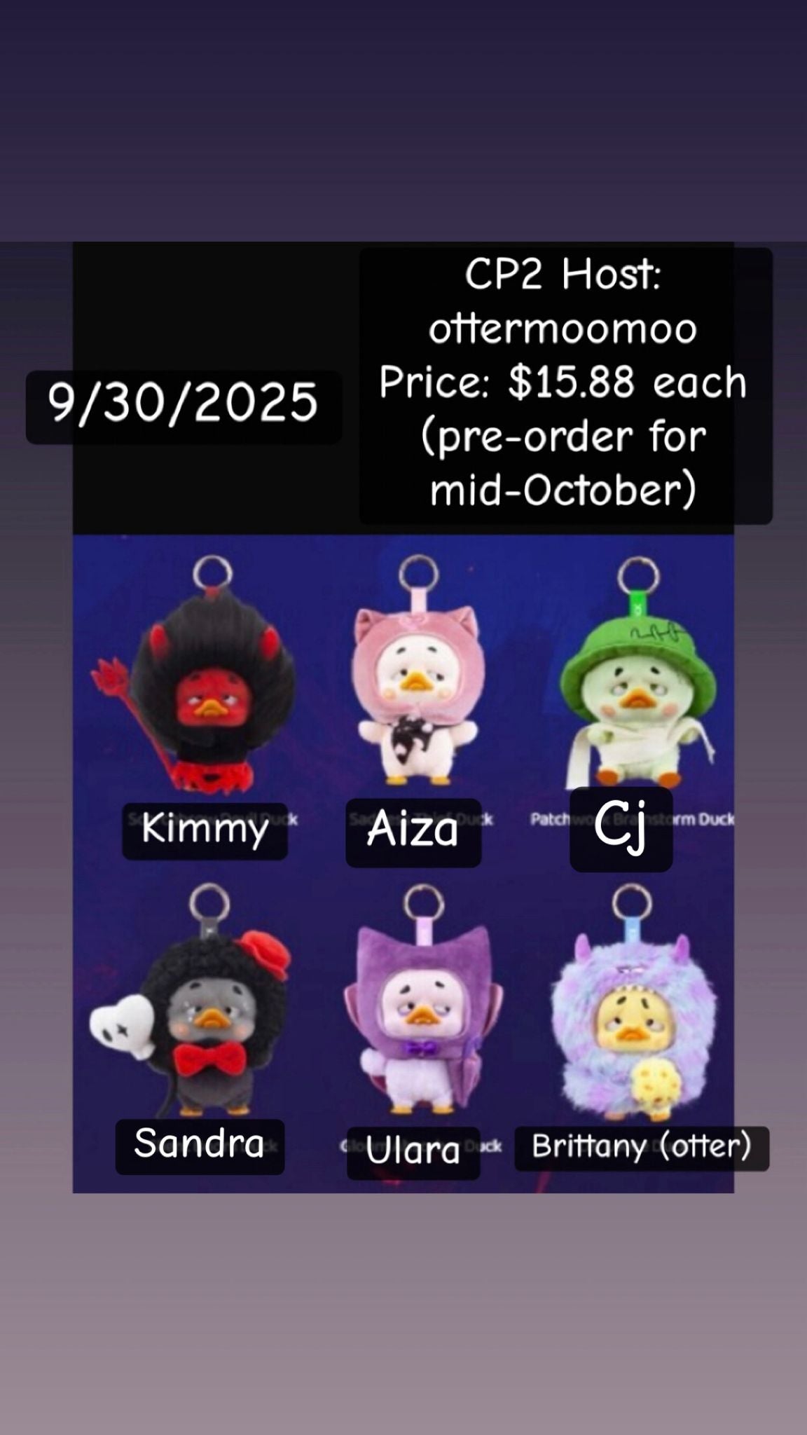 Upset Duck Colorful Player Series Claim Party