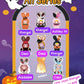 Baby Three Halloween Castle Adventure Plush Series toy surprise box Dolls