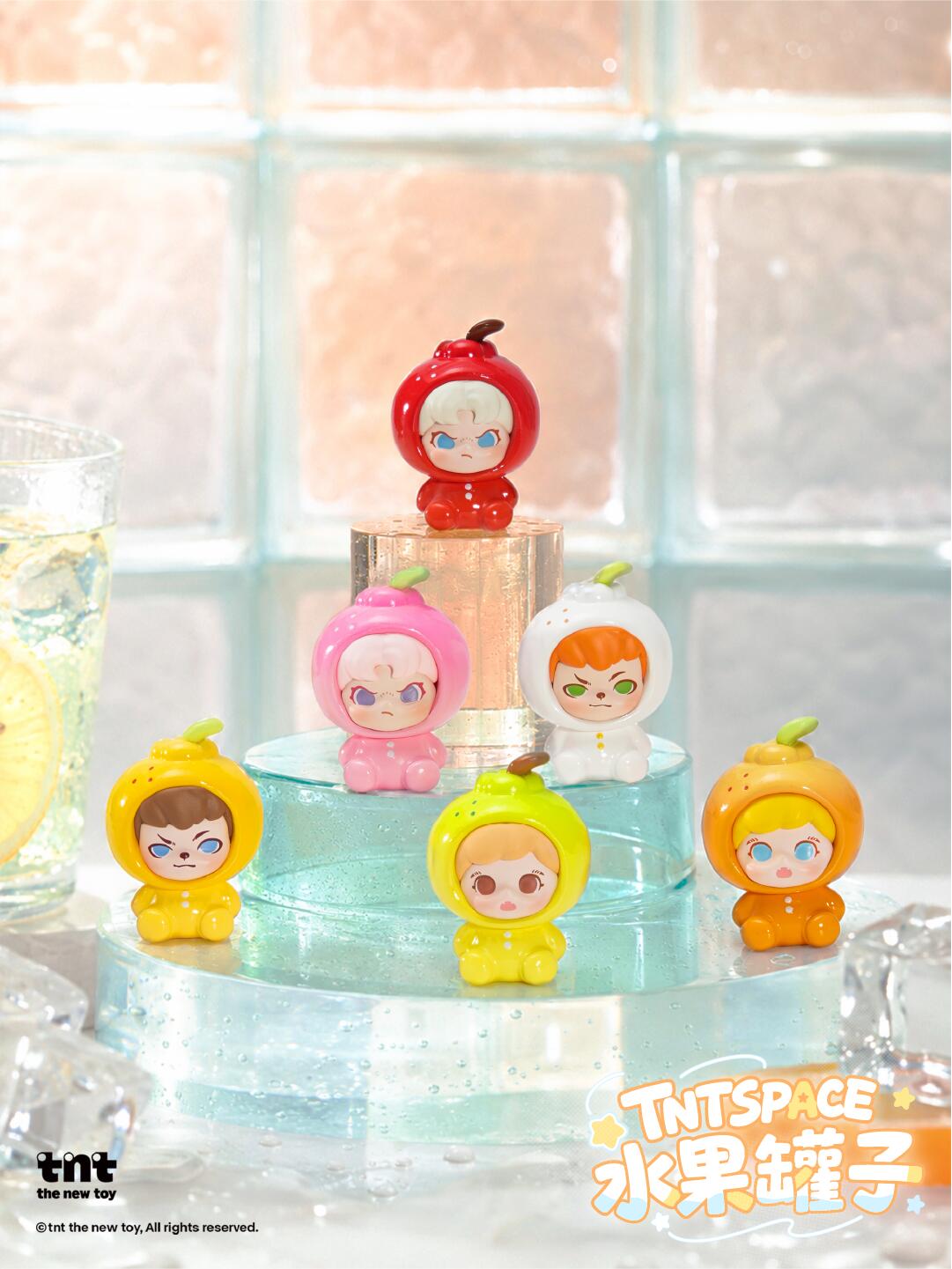 【preorder】TNT SPACE Fruit Jar Minibean Series toy surprise box Dolls
